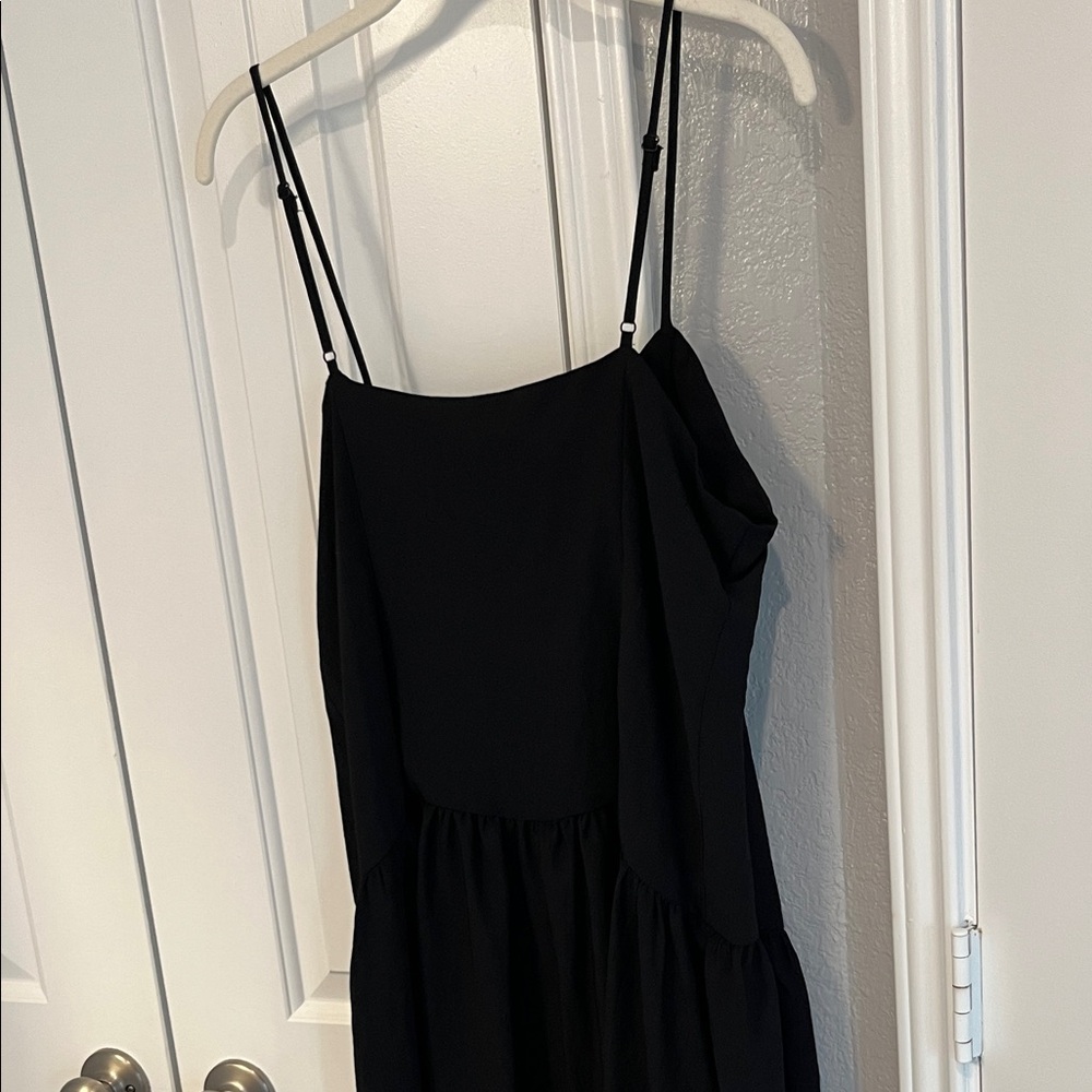 a new day Black Spaghetti Strap Drop Waist Maxi Dress - Picture 11 of 11